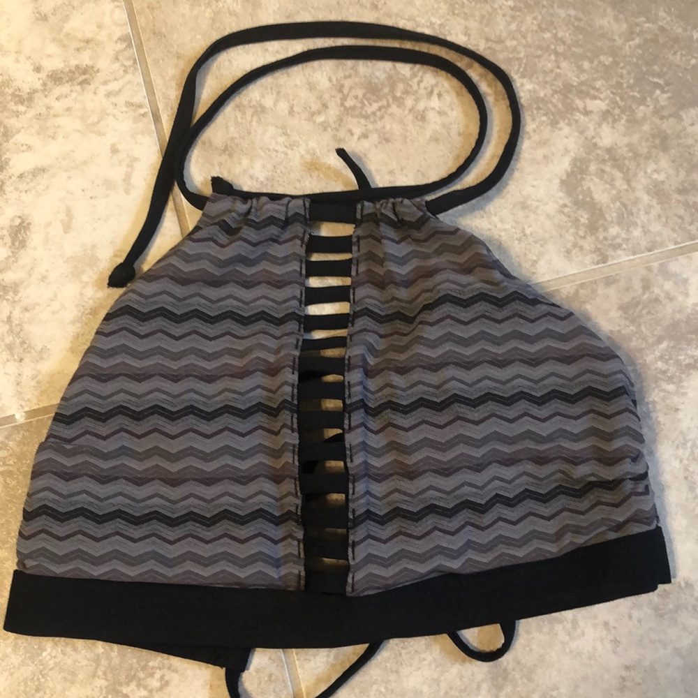 Athleta halter swim top